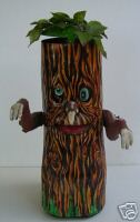Vintage MARX Spooky Tree Tin Battery Operated Toy RARE